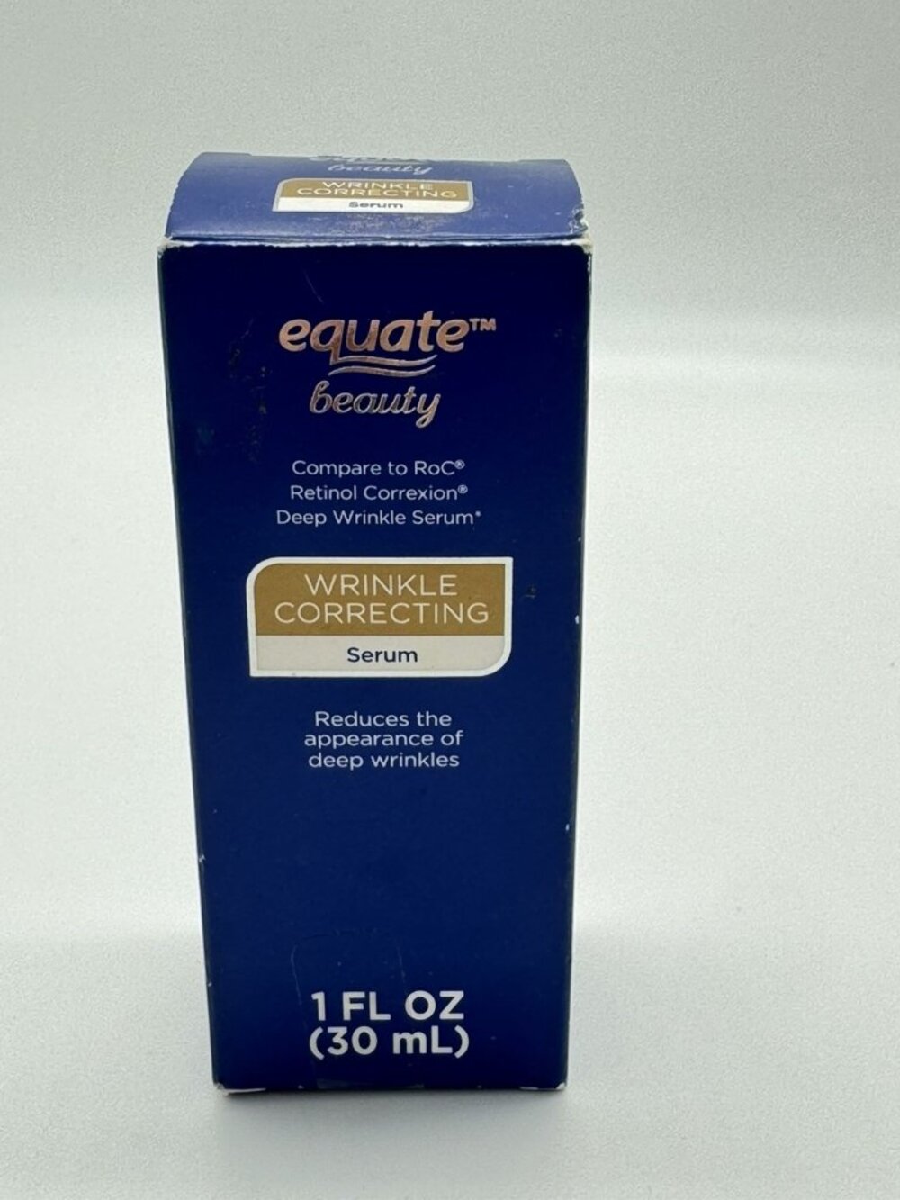 Equate Beauty Wrinkle Correcting Retinol + Bakuchiol Serum 1 fl oz New